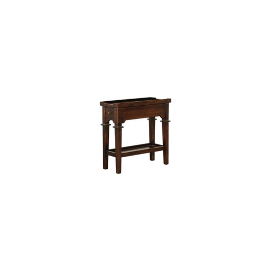 Monarch Side Table, Deep Brown