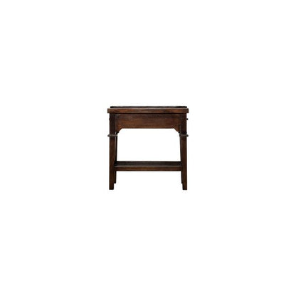 Monarch Side Table, Deep Brown