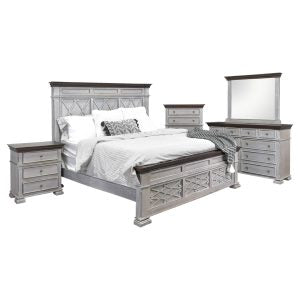 Bella Bedroom Group, Brown | Castello Gray