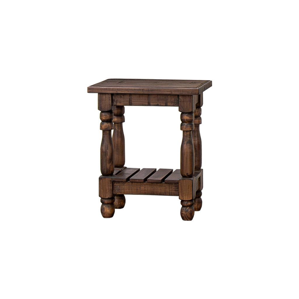 Kensley Chairside Tables, Toasted Pecan