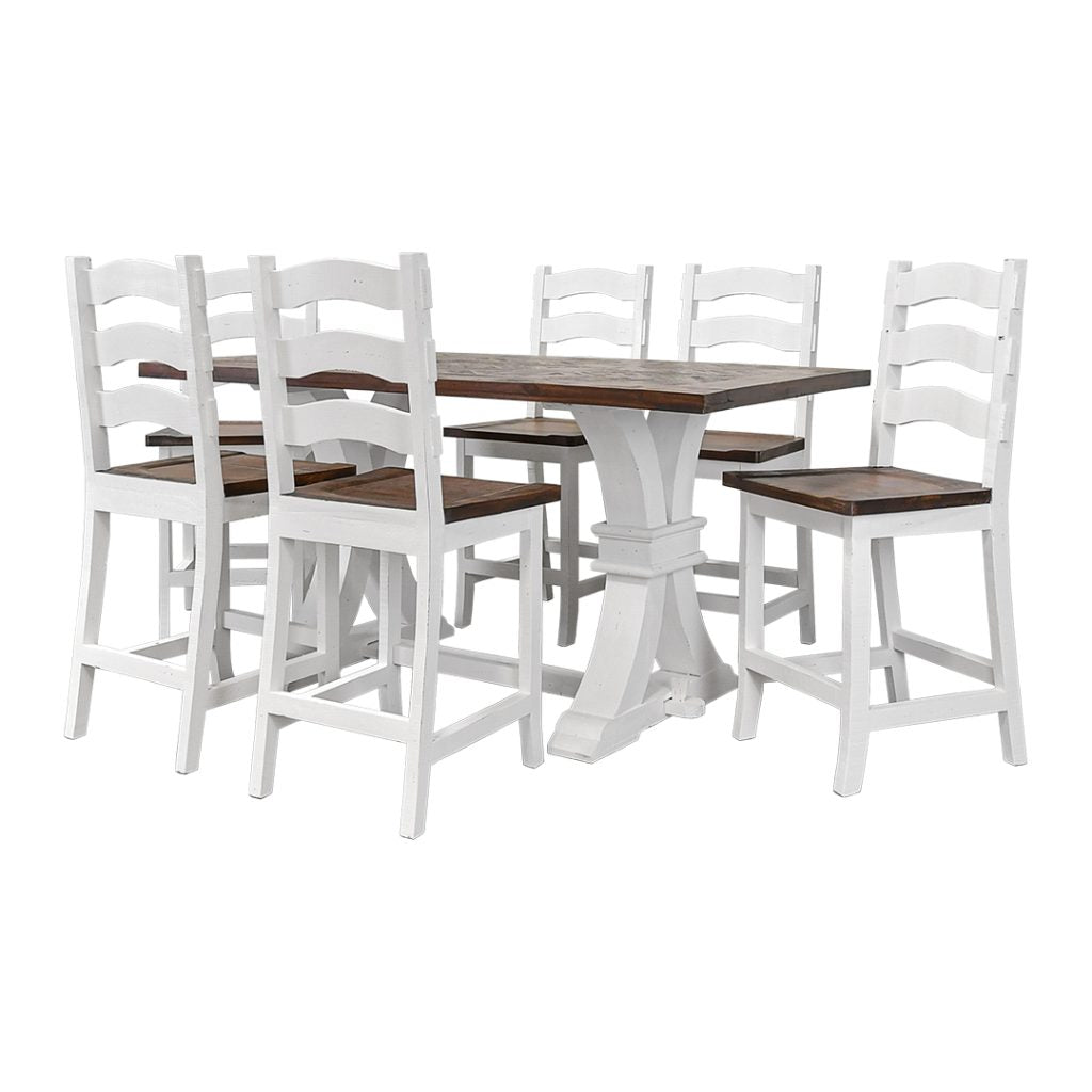 Linden Counter Height Dining Set, 7pc