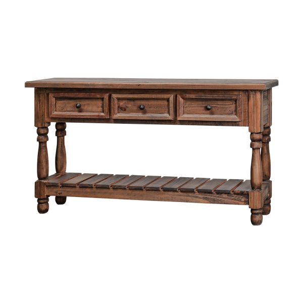 Kensley Sofa Table, Toasted Pecan