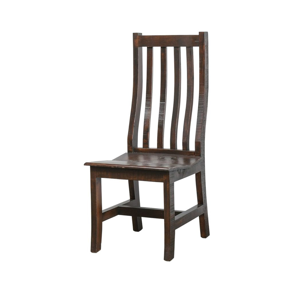 Slat Back Chair, Tobacco