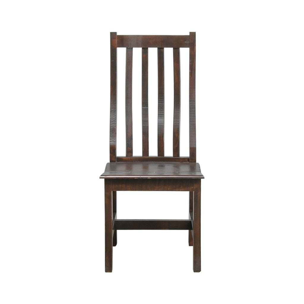 Slat Back Chair, Tobacco